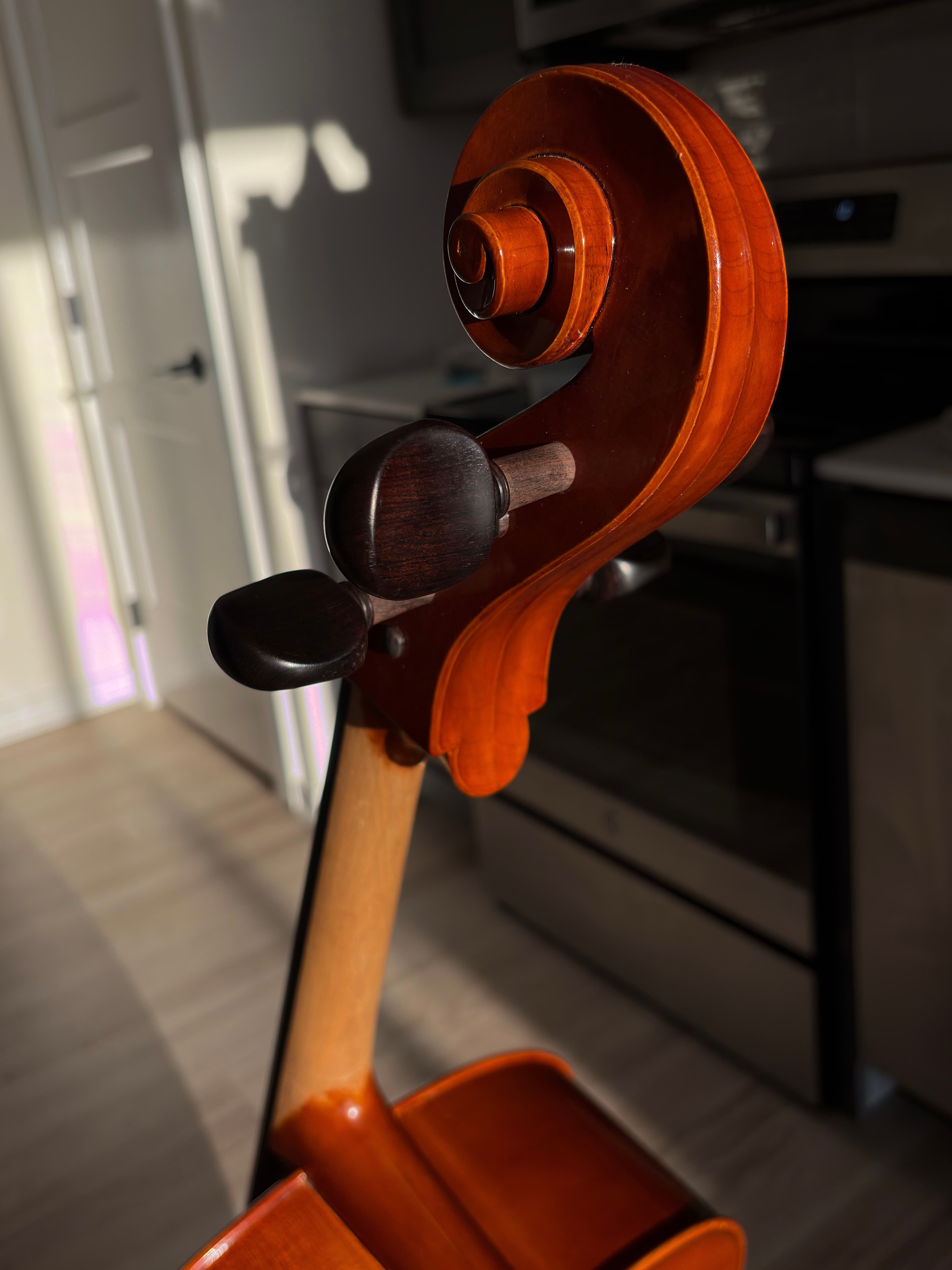 Scroll view from back