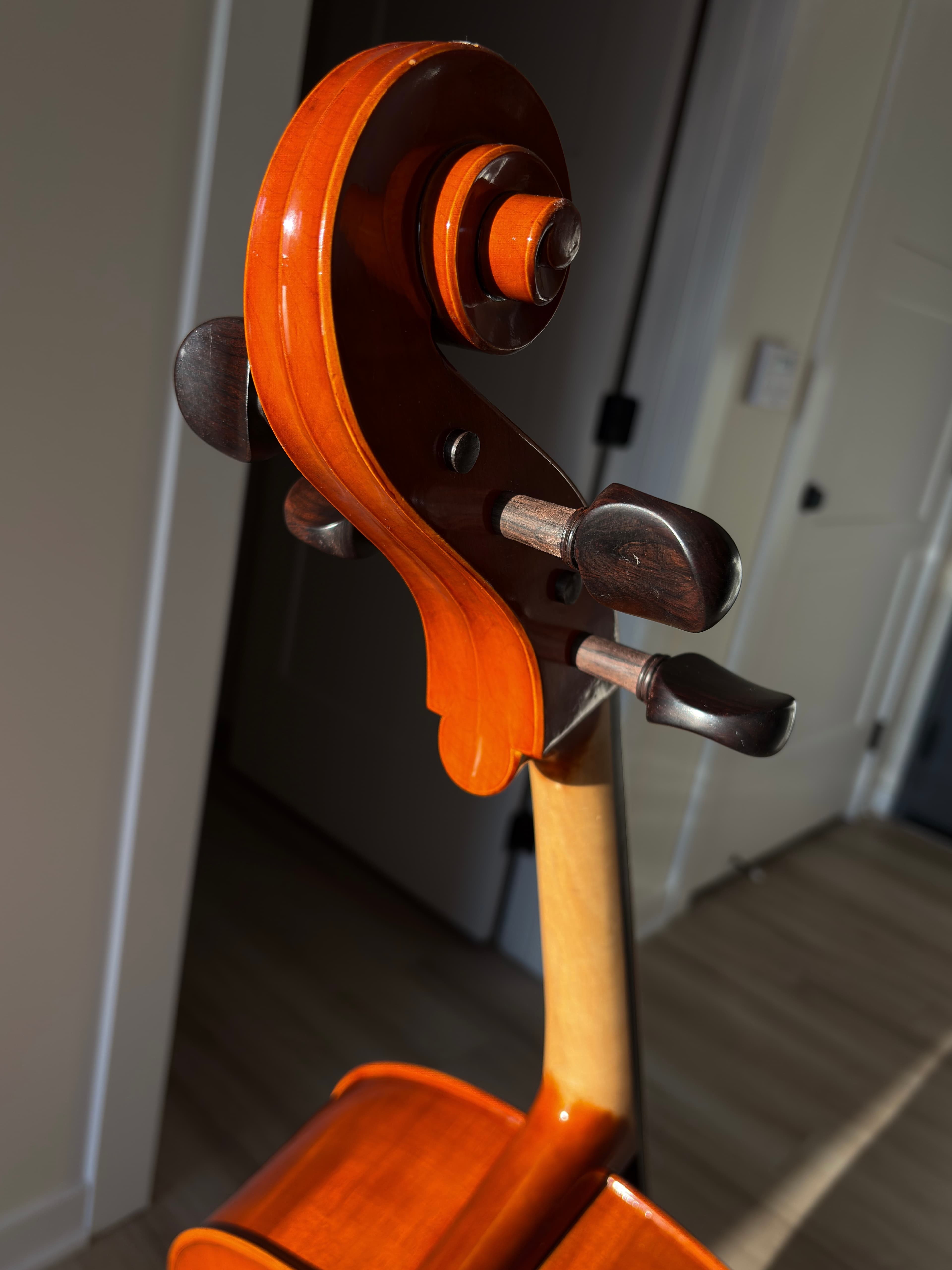 Scroll view from back